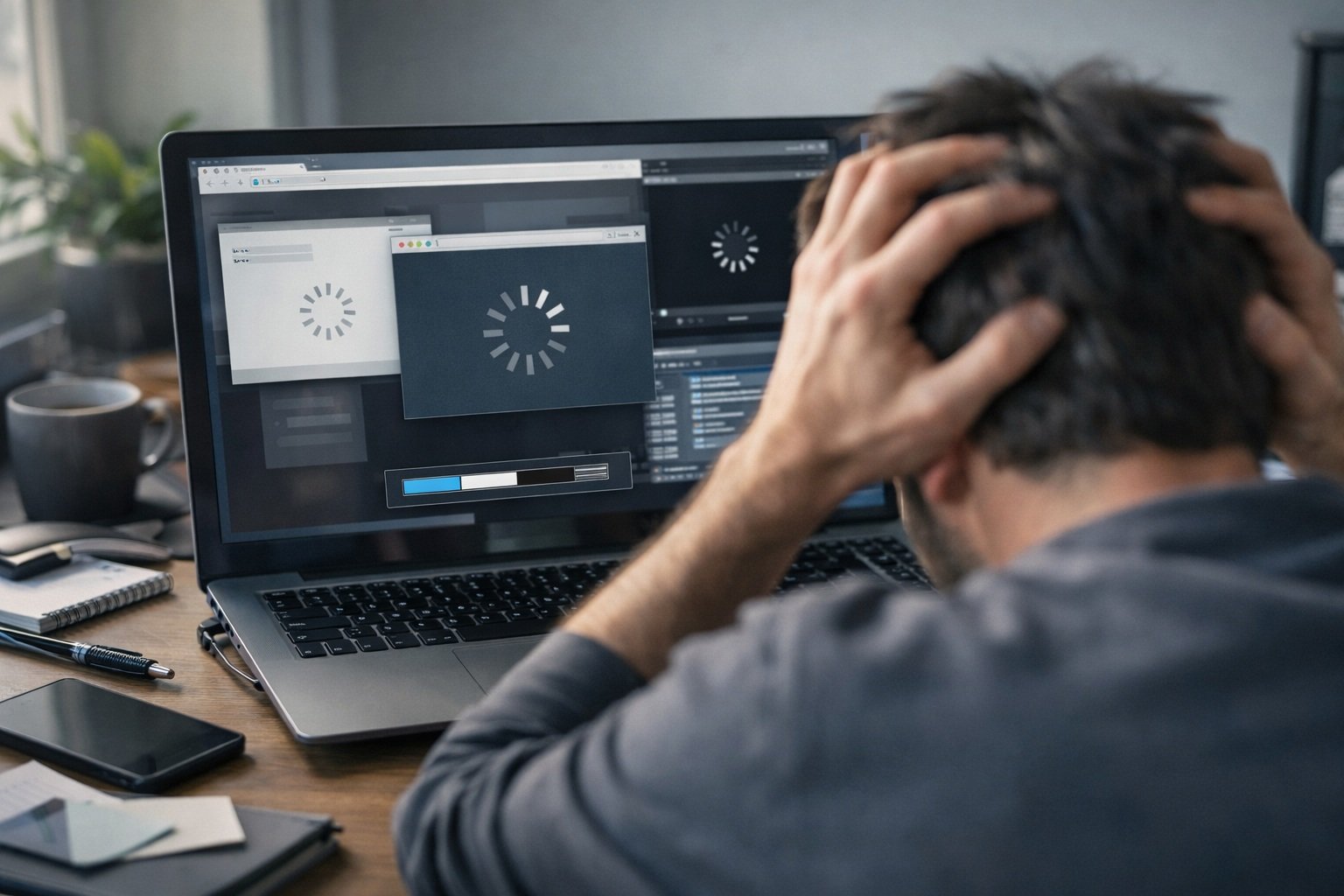 computadora lenta problema rendimiento